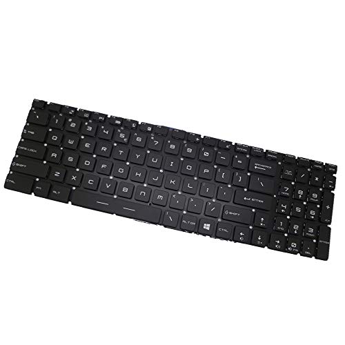 Clavier pour MSI GS60 GS63 GS63VR version US noir sans rétroéclairage