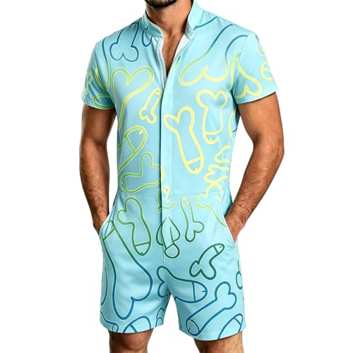 Ensemble combinaison homme manches courtes short été outdoor