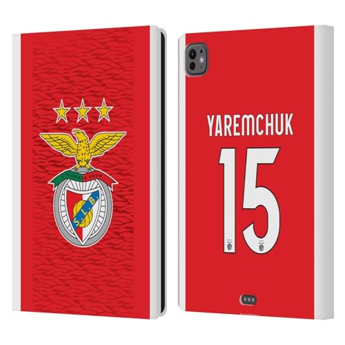Étui portefeuille S.L. Benfica Roman Yaremchuk pour iPad Pro 11 M4 M5 housse protection cuir