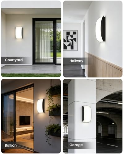 Applique murale extérieur LED pour sécuriser une entrée sombre IP54