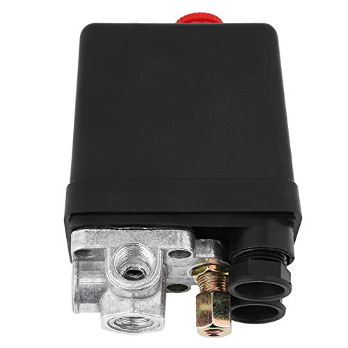 Air Compressor Pressure Control Switch for Air Compressor Pump Control Valve 4 Port Air Compressor Pressure Switch Control Valve Regulator for Fast Pressure Reduction 90-120PSI - Image 2