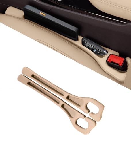 Car Seat Gap Filler 2-Pack with Pocket