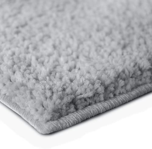 casa pura Badematte Hochflor Sky Soft | Weicher, Flauschiger Badezimmerteppich in Shaggy-Optik | Badvorleger rutschfest… – Bild 5