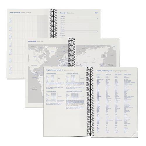 Miquelrius, School Diary 2024-2025, September 2024 to June 2025, Size 117 x 174 mm, Week View, Recycled Cover - Image 4