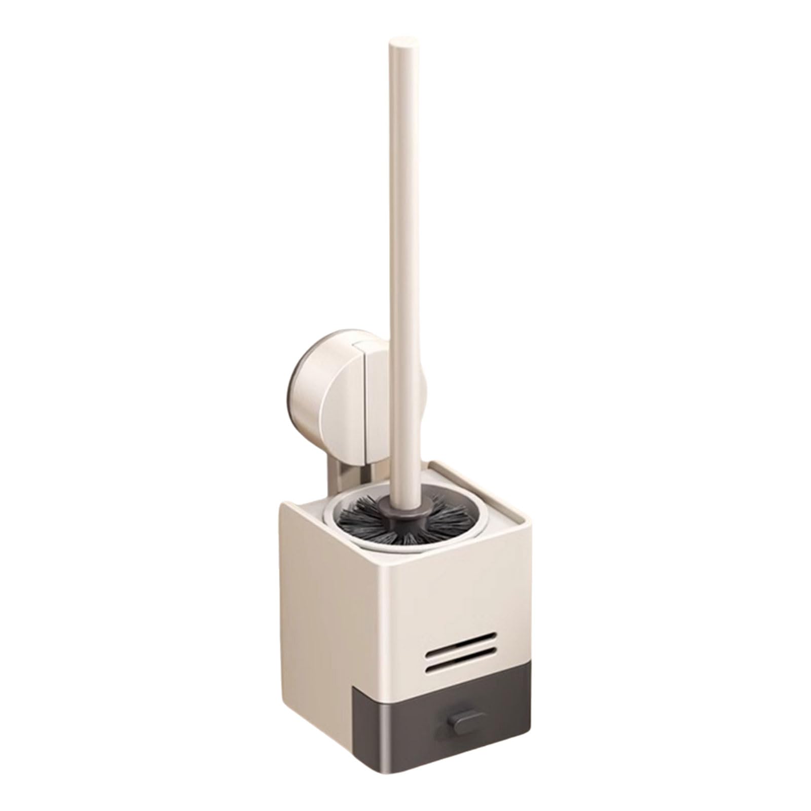 Tsophreniq Multifunctional Toilet Brush with Holder for Deeply Cleaning, Featuring Flexible Bristles Toilet Brush