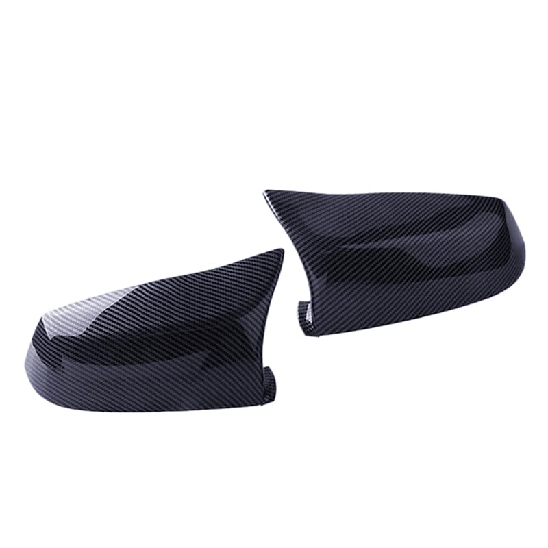 Amazon.com: beler 1 Pair Carbon Fiber Style Side Rear View Mirror 