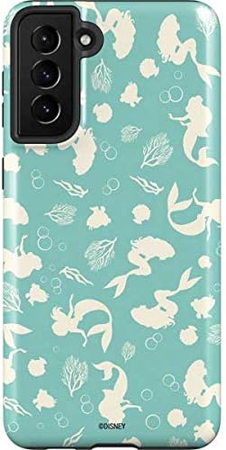 Skinit Pro Phone Case Compatible with Galaxy S21 Plus 5G - Officially Licensed Disney Princess Ariel Gizmos and Gadgets Art Design