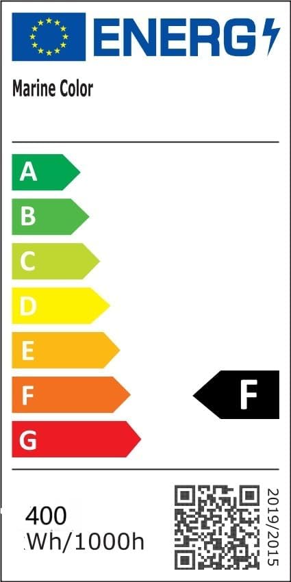 Marine Color 400W 20,000K HQI Single Ended Metal Halide Bulb E40 Base High Intensity Aquarium Coral Reef Light Lamp