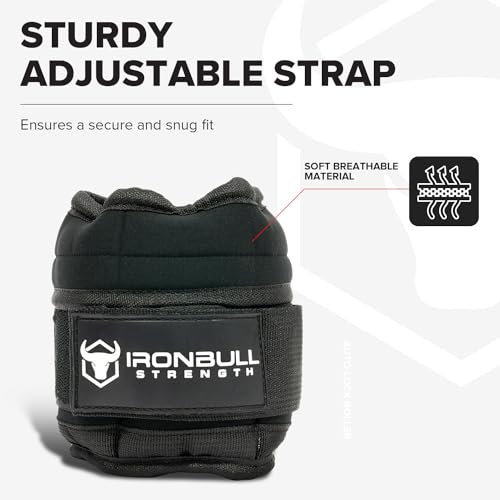 Adjustable Ankle Weights (10lbs/Pair) - Weighted Ankle Weight for Walking, Gym and Exercise - 2, 4, 6, 8, 10 LB Leg Weight Set with Straps for Women and Men - 1-5 lbs Each Ankle Adjustable for Weight Lifting - Image 5