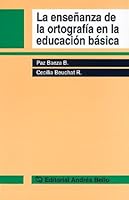 Ensenanza de La Ortografia En La Educacion B. (Spanish Edition) 9561312549 Book Cover