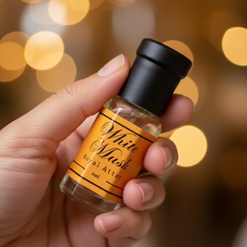 Image of White Musk Attar 100% Pure & Original | Long-Lasting, Light Fragrance | Alcohol-Free Perfume Oil for Men & Women | Ideal for Everyday Use - 6ml