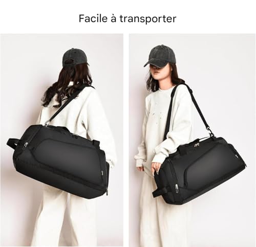 Bolsa de deporte impermeable que soluciona el desorden de ropa sucia en el gimnasio 4