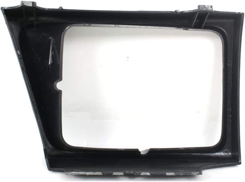KarParts360 For Ford E-150/E-250/E-350 Econoline 1992 93 94 95 1996 Headlight Bezels Driver And Passenger Side | Pair | Silver | Replacement For FO2513141, FO2512141 | F2UZ13064A, F2UZ13064B