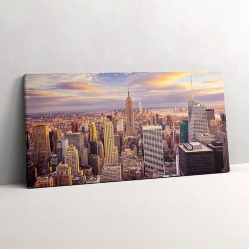 Tableau photo sur toile New York coucher de soleil une oeuvre murale haut de gamme