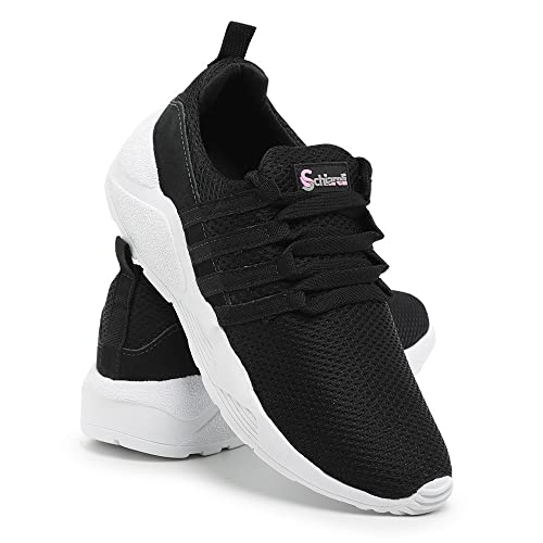 Tênis Feminino Esportivo Jogging Com Tela Respirável Para Caminhada Corrida