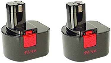 Alemite 339992 14.4-Volt Replacement Alemite 585 Grease Gun Batteries, 2-Pack