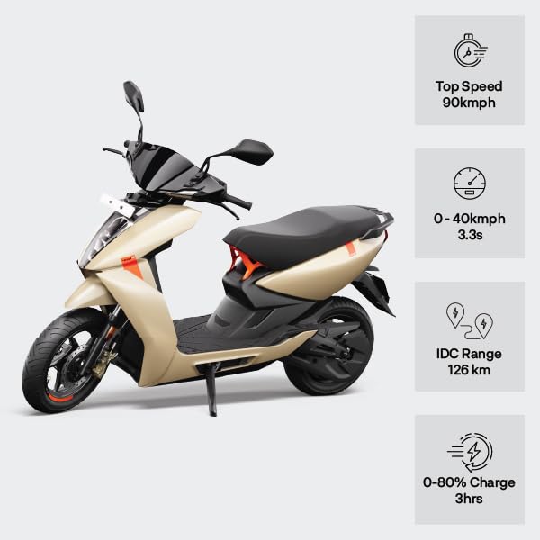 Image of ATHER 450 X 126 KM IDC Range in Hyper Sand - Ex-Showroom