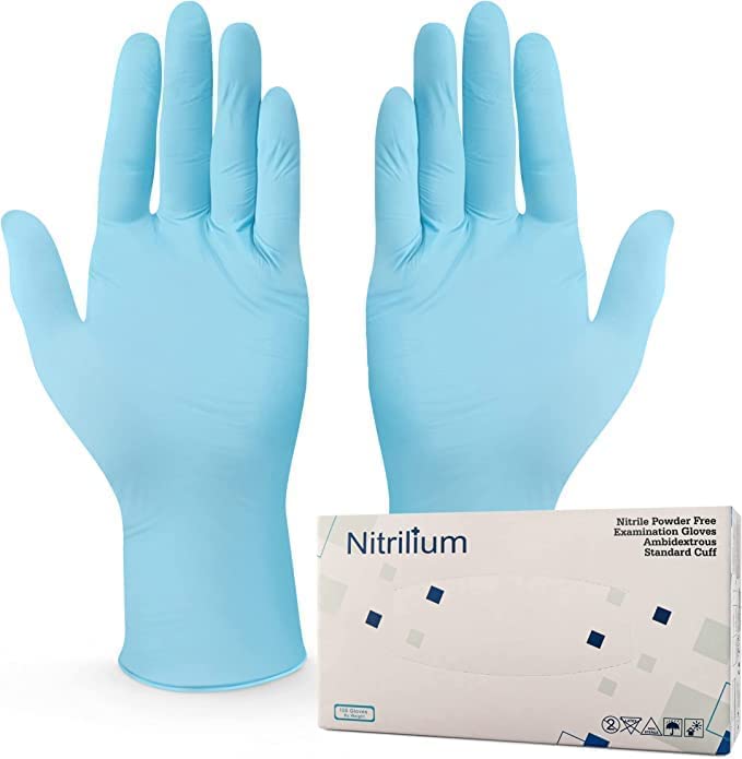 NITRILIUM Medical Examination Nitrile Gloves 4 Mil Thick Non