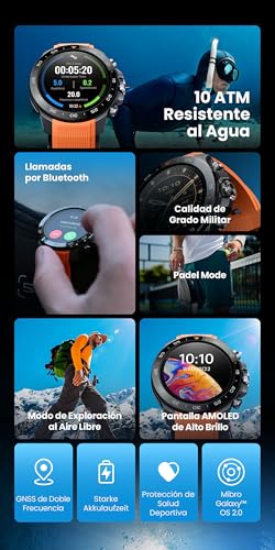Montre de plongée Mibro GS Explorer S étanche 10 ATM avec appel Bluetooth