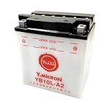 台湾ユアサ YB10L-A2 開放型バッテリー [互換 12N10-3A-2 GM10Z-3A FB10L-A2] GSX400FS インパルス