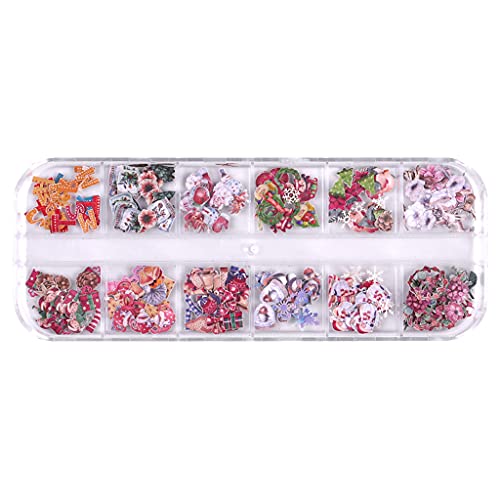 Mqutry Nail Art Glitter Sequins Flower For Butterfly Wood Pulp Nail Art Halloween Nail Art Manicure Tool Mixed Wood Pulp Piece thumb #8