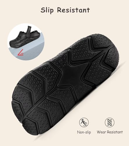 Image of Toddler Kids Clogs for Boys Girls Comfortable Slip on Sandals Beach Pool Slipper