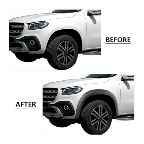 Protege tu Benz X-Class 2017-2023 con aletines de rueda robustos 6