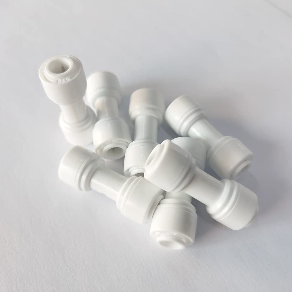 Malida Tubo de 1/4 "a 1/4" tubo recto ajuste a presión conexión rápida para RO sistema de agua