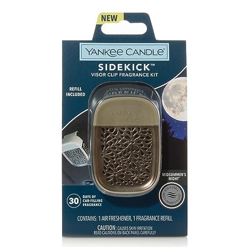 Yankee Candle Midsummer's Night Sidekick Visor Clip