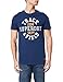 Superdry M1010846A T-Shirt, Étagère Bleu Marine, XL Homme