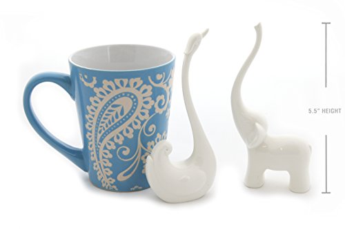 Kody Elephant Ring Holder For Jewelry And Rings, Engagement Ring And Wedding Band Display #TOP4