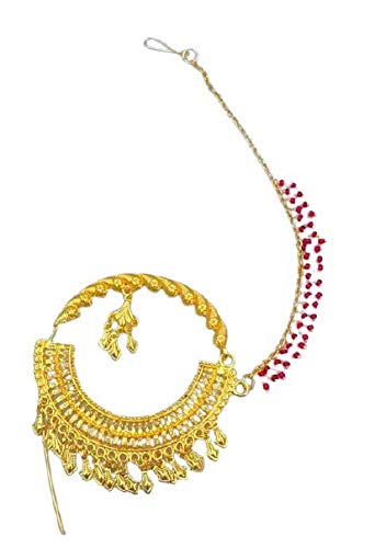 Buy Febtech Gold Look Jall Pattern 