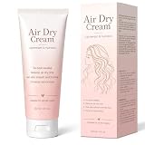 Mokasakiso Air Dry Cream for Straight & Fine Hair, Leave In Styling Cream