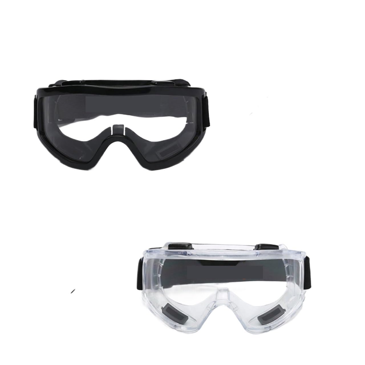 Schutzbrille, Antibeschlag-Schutzbrille, Sicherheits-Spritzschutz, winddichte Arbeitsbrille, Industrieforschung, Fahrrad-Reitbrille(2pcs)
