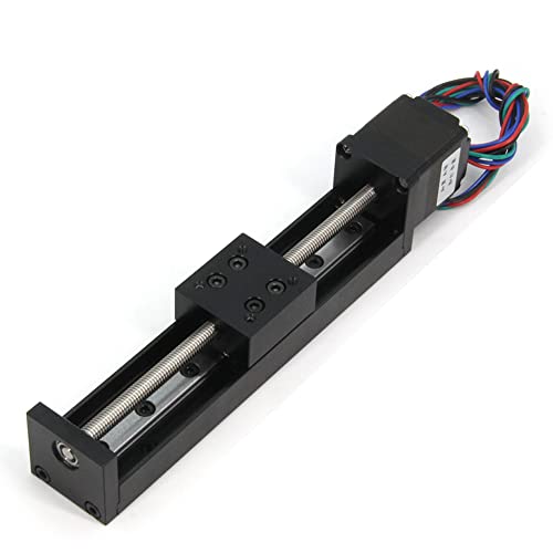 Actionneur de scène linéaire X Y Z course 100mm vis T6 routeur CNC
