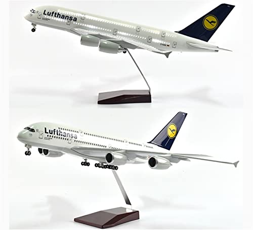 Lufthansa Airbus A350 1:160 decoración de salones con adornos de iluminación 6