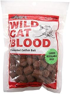 Wild Cat Pre-Molded Catfish Bait,Brown