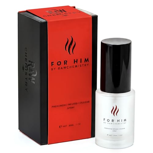 RawChemistry For Him, Pheromone Infused Cologne - Bold, Extra Strength Infused Formula 1 Fl. oz