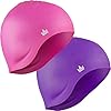 The Friendly Swede Siliconen Badmuts voor Lang Haar (2-Packs)