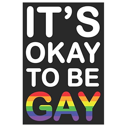 It's okay to be gay: Dot Grid Journal, Notebook or Diary (Size 6x9) with 120 Pages
