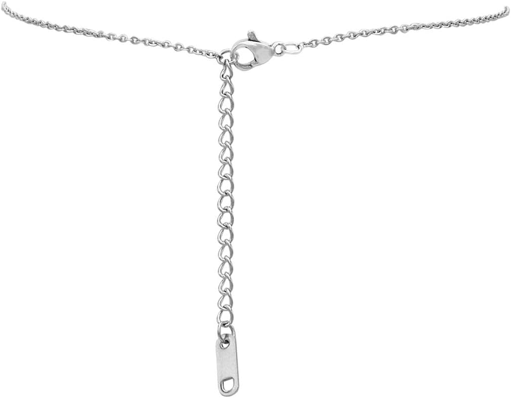 Rosemarie Collections Petite Saint Benedict Religious Pendant Necklace, 18"+2" Extender - Image 3