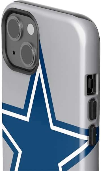 Skinit Impact Phone Case Compatible with iPhone 14 - Officially Licensed NFL Dallas Cowboys Retro Logo Design
