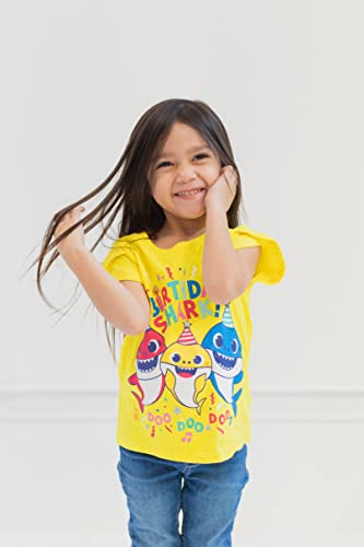 Pinkfong Baby Shark Girls Birthday T-Shirt Infant to Little Kid2