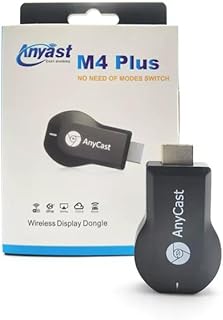 Wireless HDMI Display Adapter,iPhone Ipad Miracast Dongle for TV, Streaming Receiver, Android Phone,Smart Mi TV Stick Google Android Tv Sticks Quad-core 1080P HD Dual Fire TV Stick AnyCast M4 Plus Wireless Display Receiver Miracast Wifi Display Adapter Screen Mirroring Dongle compatible Airplay Miracast DLNA Support for IOS Devices Android Smartphone