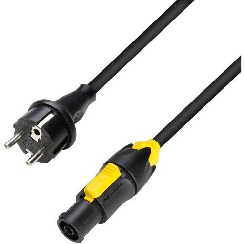 Adam Hall 8101 TCON 0500 Kaltgeräte câble de raccordement noir 5m
