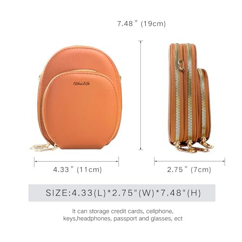Image of Small Crossbody Bags for Women Trendy Cell Phone Purse Wallet