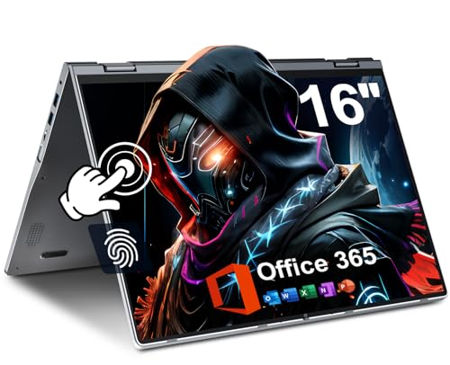 BTDD 16 inch Laptop Computer, Convertible Laptop with 16GB DDR RAM 640GB...