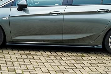 Black Gloss Performance Side skirts addons/Blades/diffusers/sill covers For Astra K 2015-2020