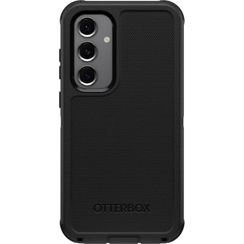 Image of OtterBox Defender Case for Samsung Galaxy S24 FE, Shockproof, Drop Proof, Ultra-Rugged, Protective Case, 7X Tested to Military Standard, Black