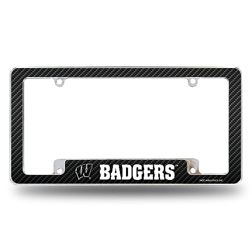 Rico Industries 12x6 Chrome License Plate Frame